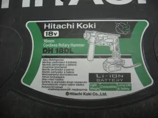 Hitachi SDS borehammer DH18DL til 18V Bat.