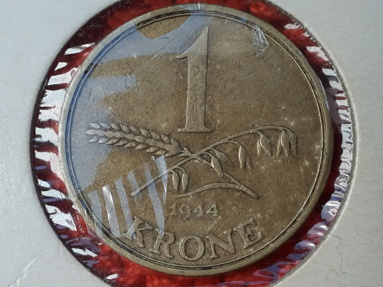 Billede 2 - 3 Ældre danske 1 Krone