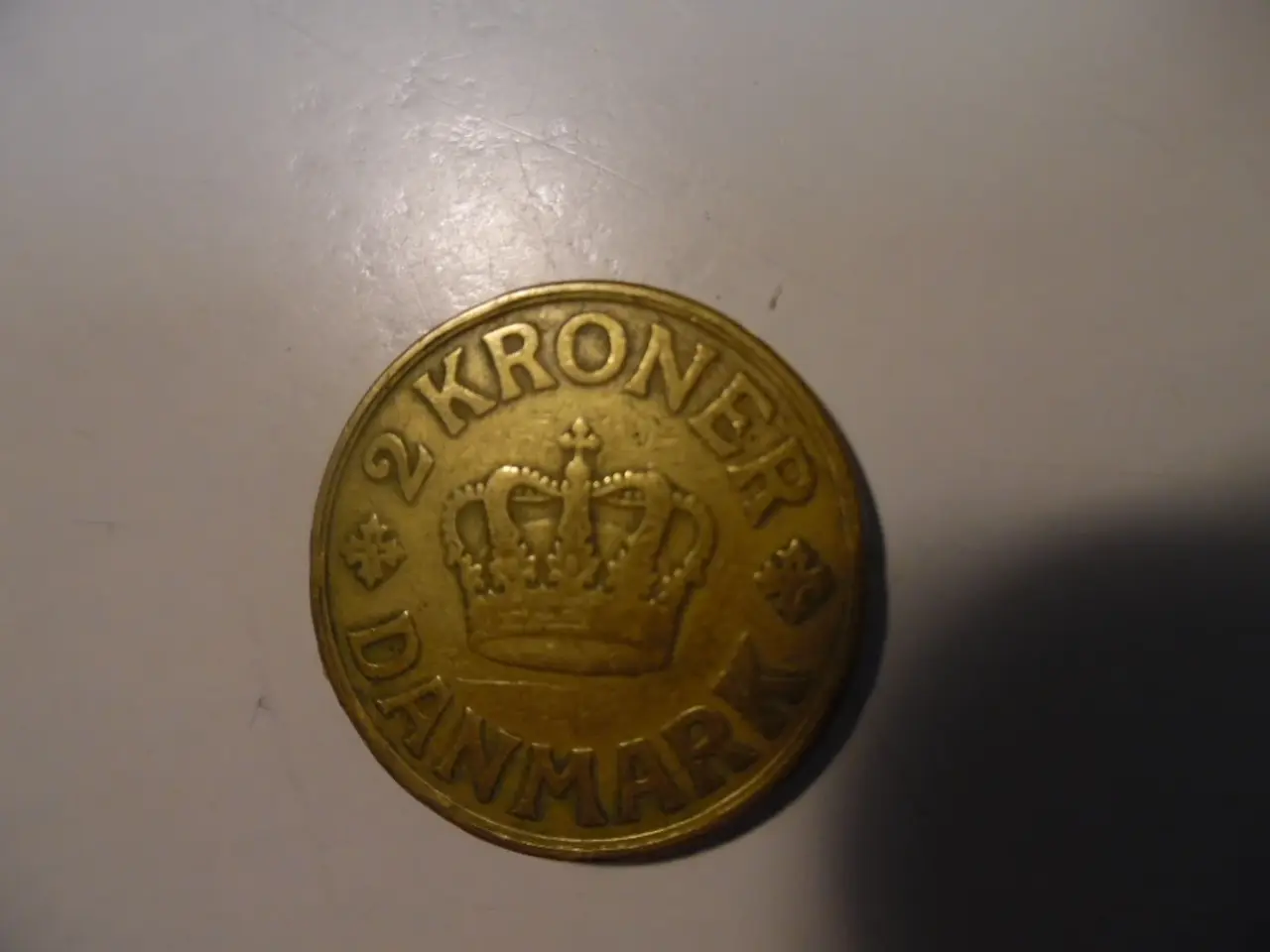 Billede 1 - dansk 2 krone fra 1925