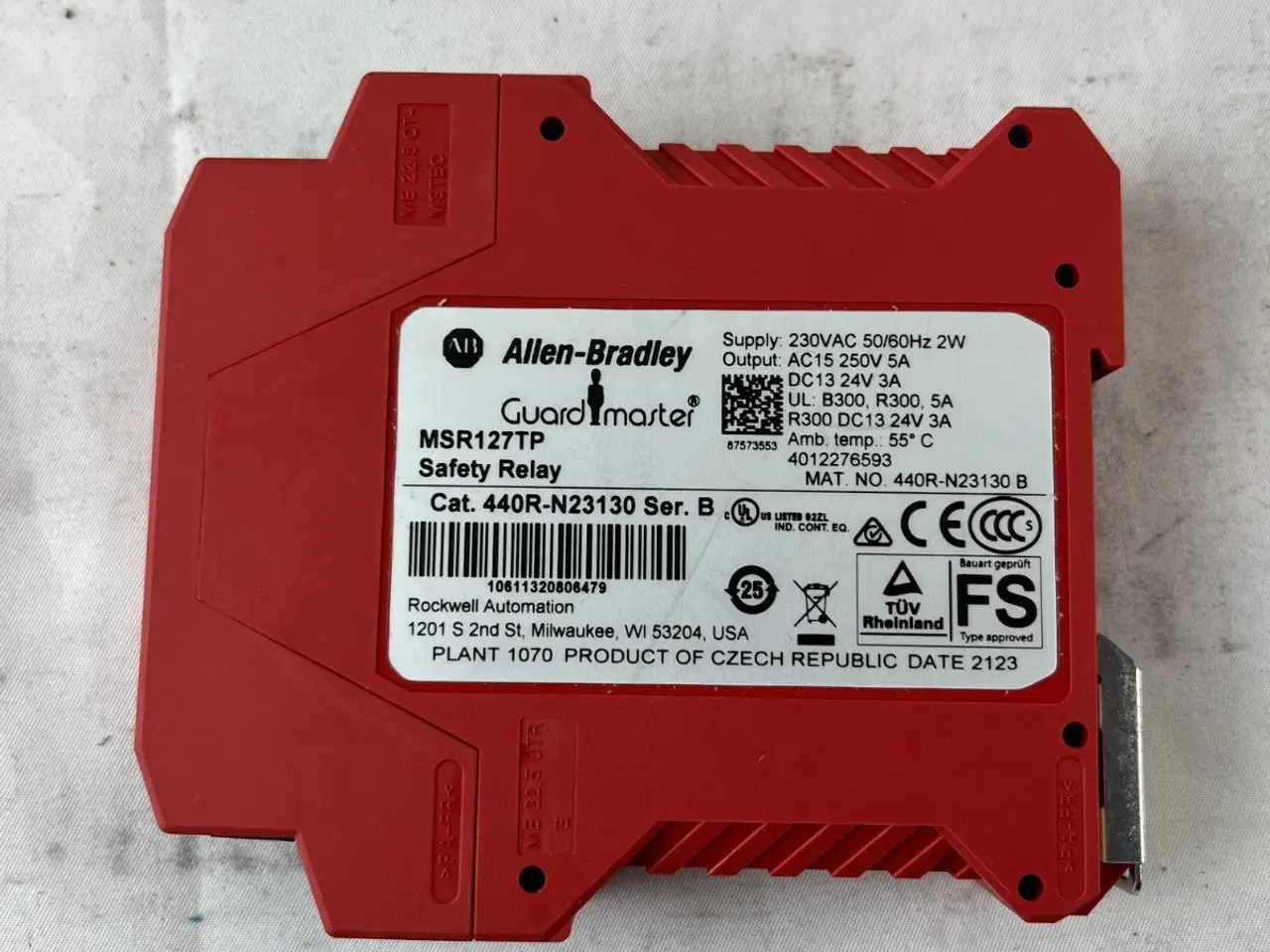 Billede 4 - Allen Bradley Guardmaster MSR127TP 440R‑N23130