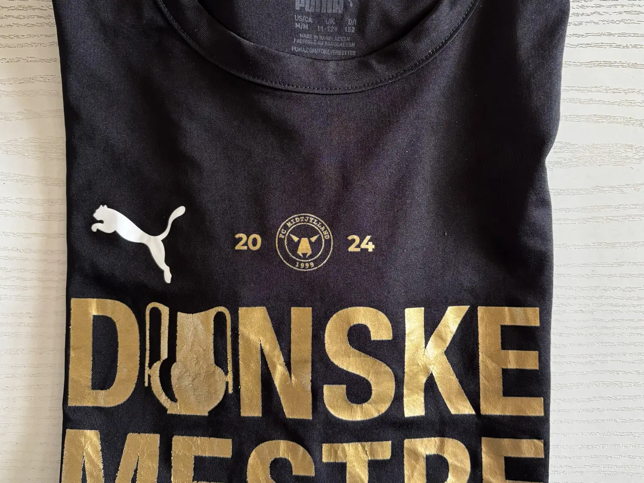 Billede 1 - Fodboldtrøje, Puma, F.C. Midtjylland, Danske mestr
