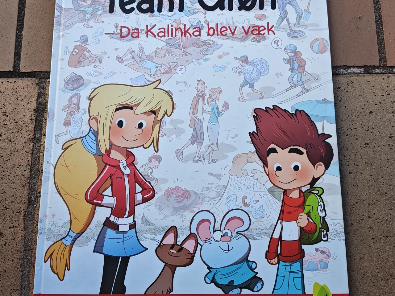 Billede 1 - Team Grøn - Da Kalinka brev væk BOG