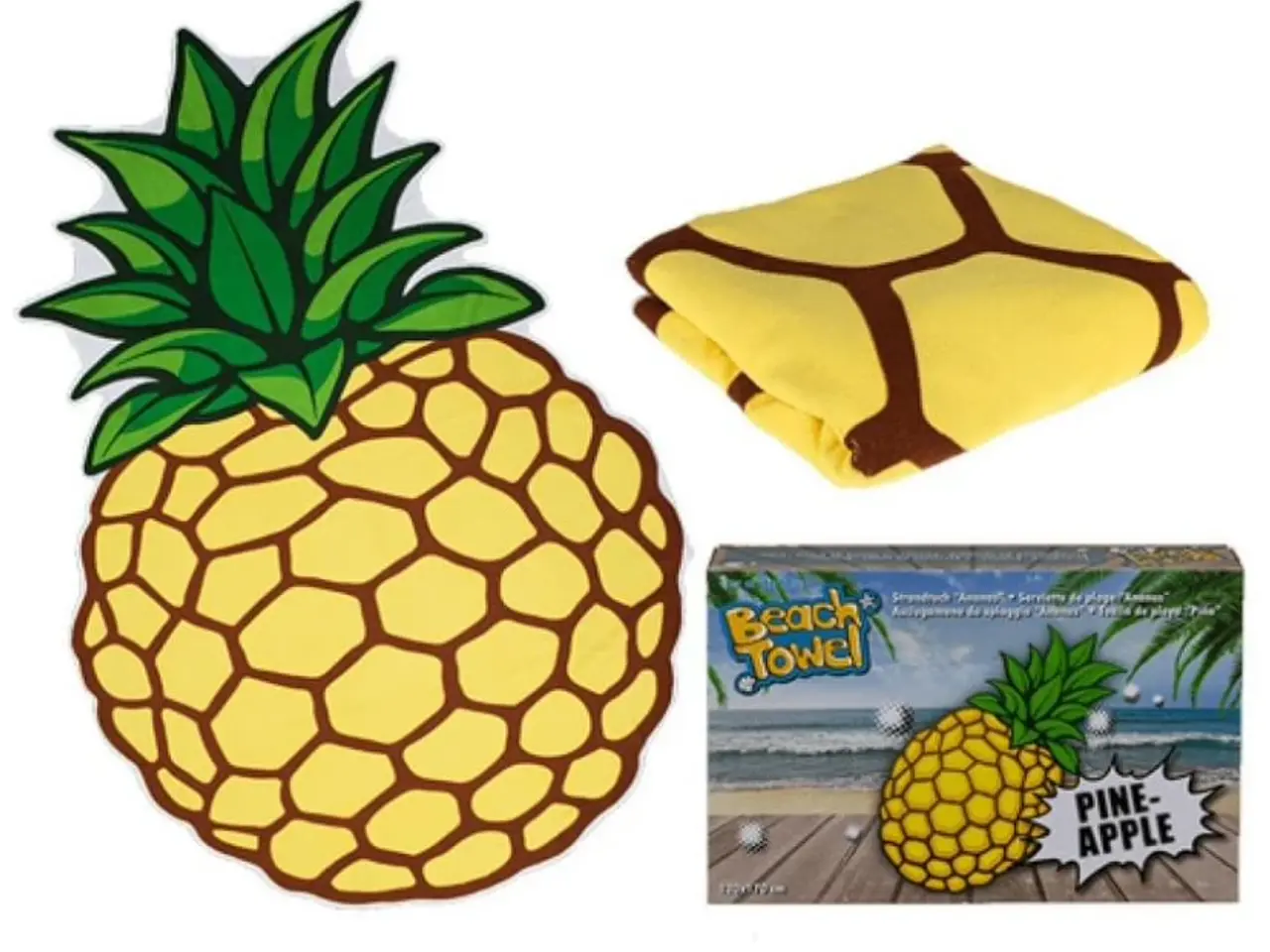 Billede 2 - Ananas badehåndklæde