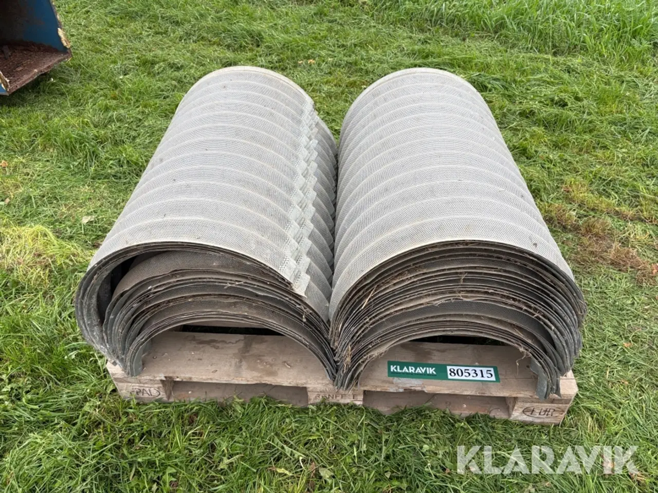 Billede 2 - Pansertoppe / tørrekanaler galvaniserede 49 styk