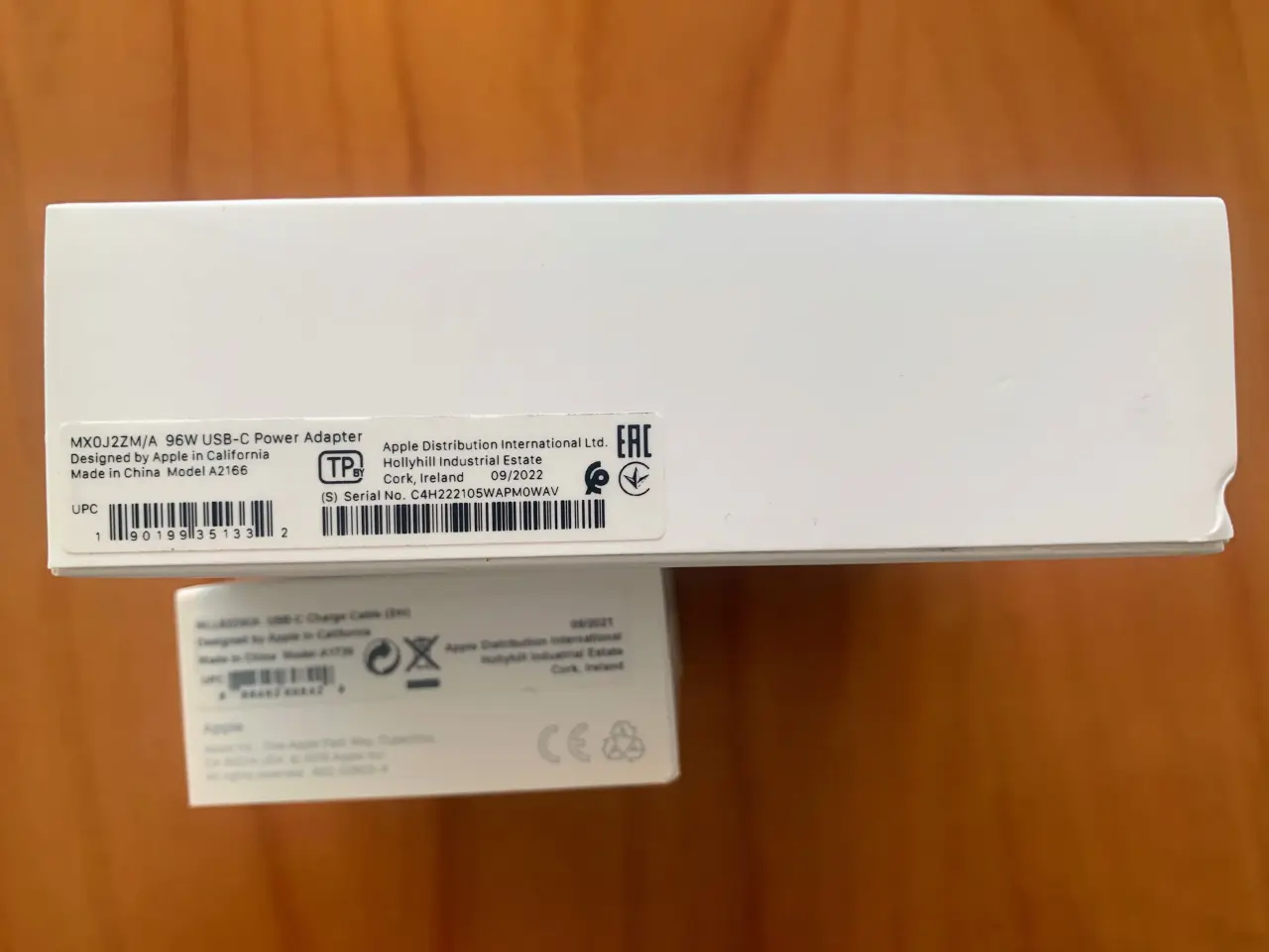 Billede 3 - Apple USB-C 96W Power Adapter, inkl Cable (2 m)