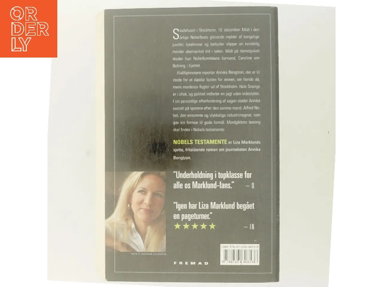 Billede 3 - Nobels testamente af Liza Marklund (Bog)