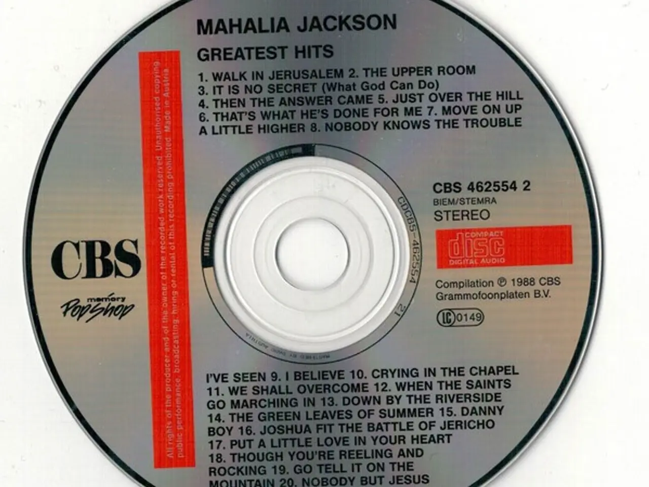 Billede 3 - Mahalia Jackson – Greatest Hits – CD