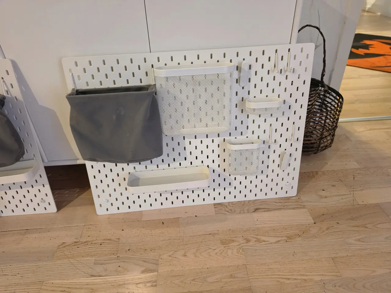 Billede 3 - IKEA SKÅDIS hulplader + masser af tilbehør – 3 stk