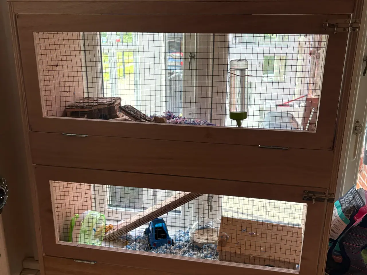 Billede 4 - Stort bur med svæv hamster