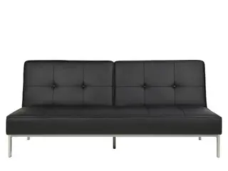 Perugia sovesofa - Sort tekstillæder
