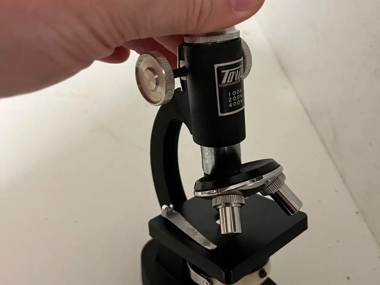 Billede 11 - TOWA Microscope 100x 200x 400x med Original Wooden