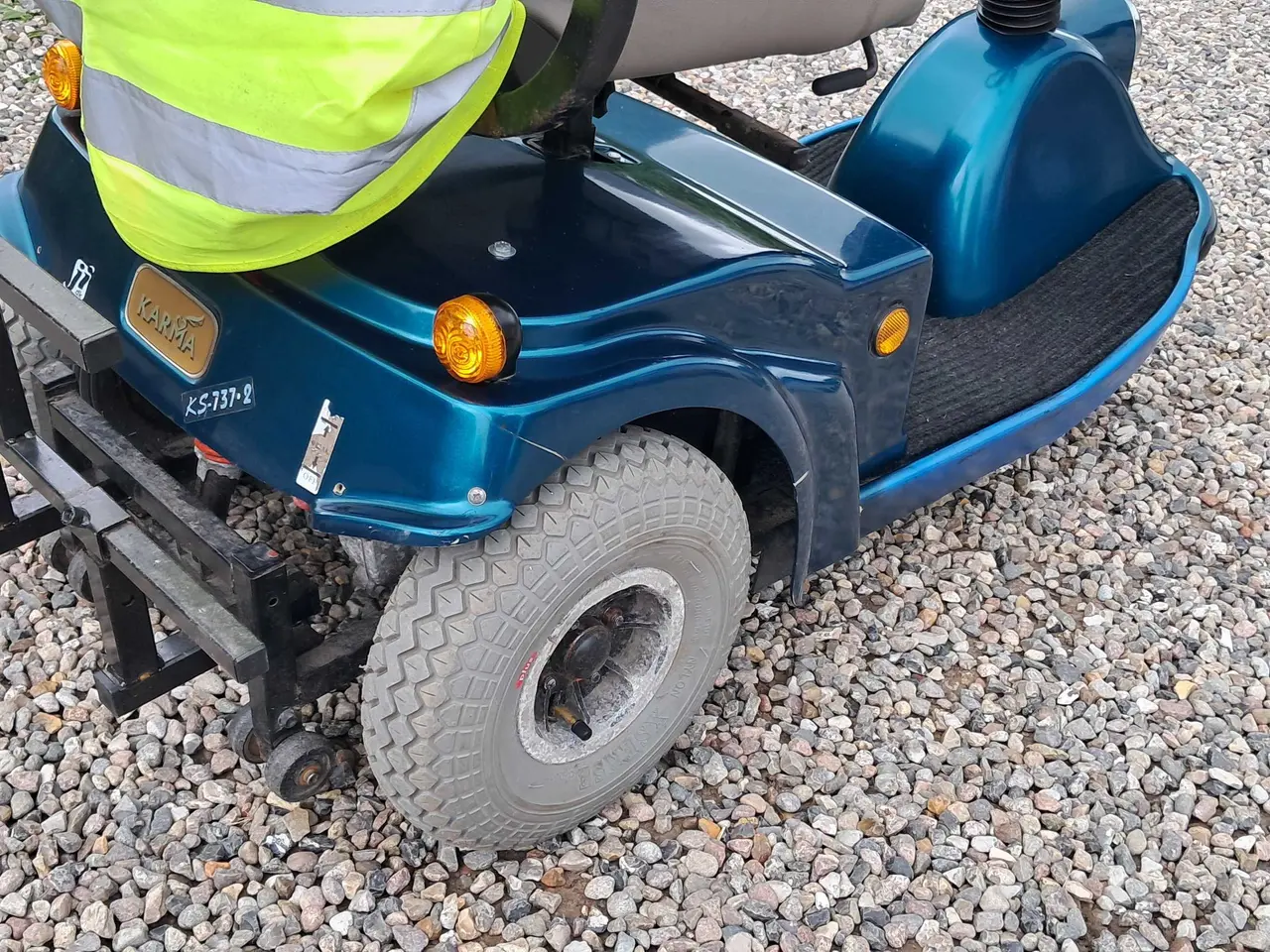 Billede 2 - El-scooter med sprit nye batterier 