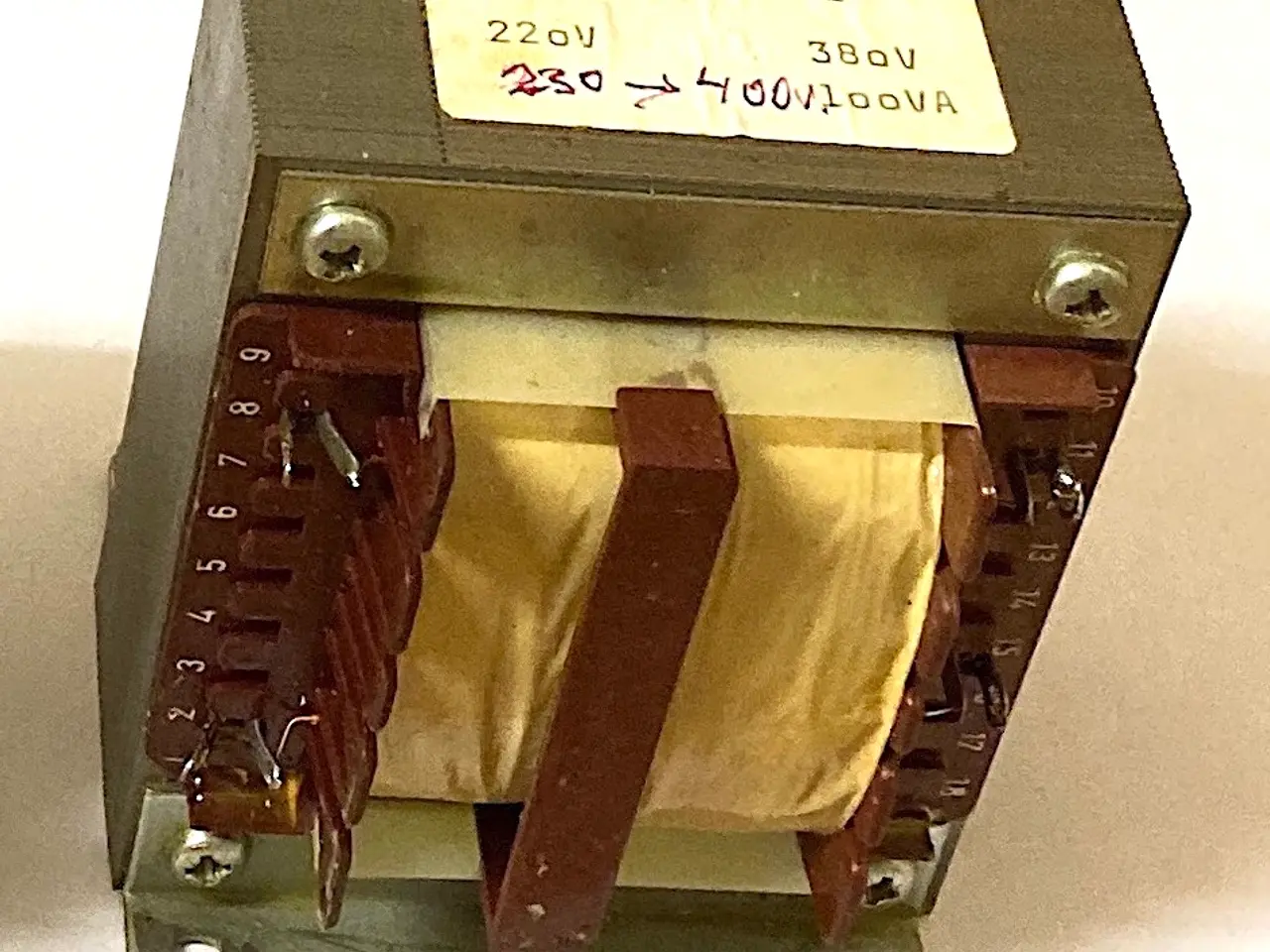 Billede 1 - Transformator 230 -> 400 Volt 100 VA