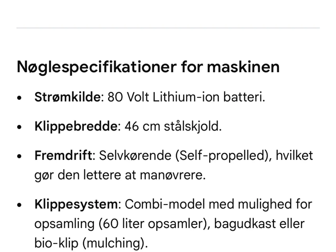 Billede 4 - STIGA Combi 48 S AE batteridrevet 
