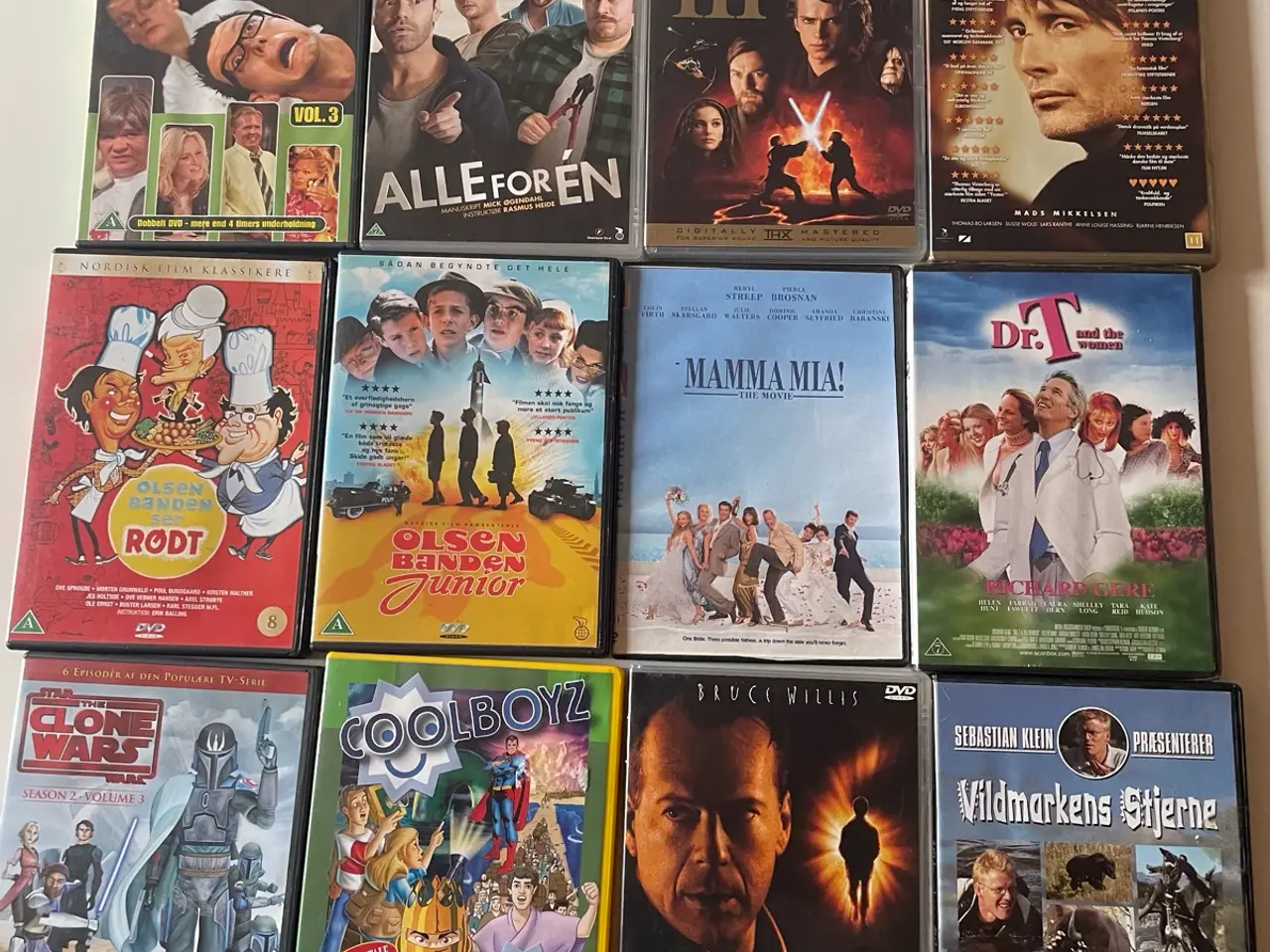 Billede 1 - 12 stk Familiefilm (de fleste)