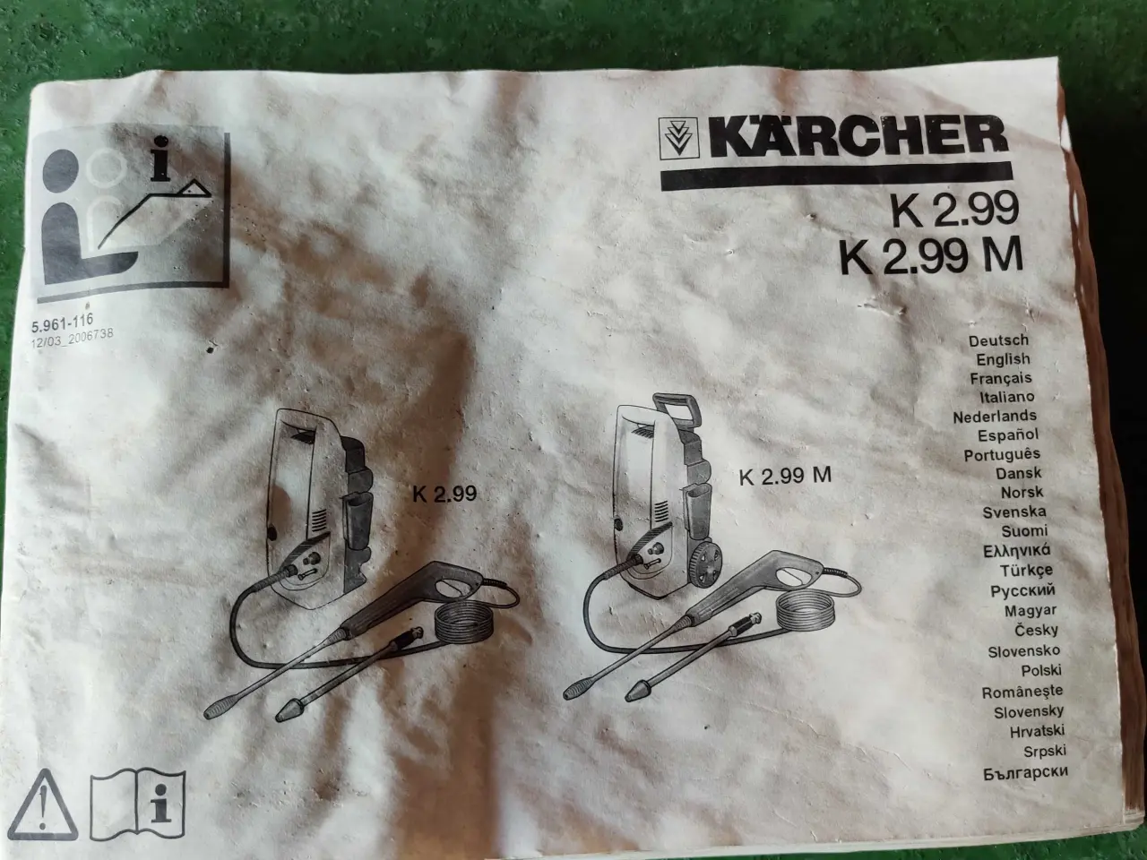 Billede 7 - Er Solgt Højtryksrenser Kärcher K2.99