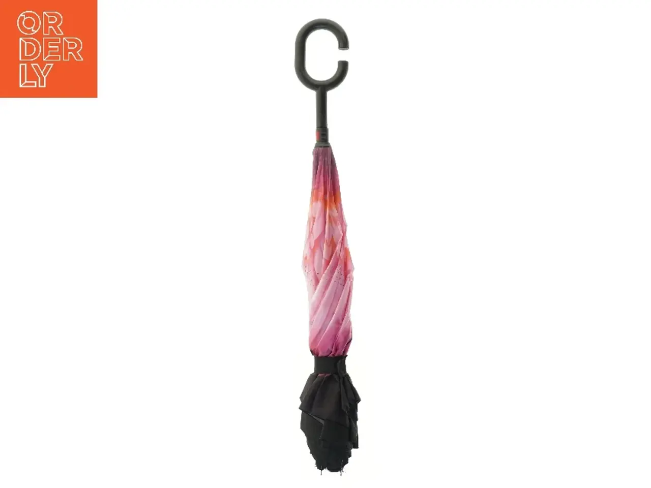 Billede 1 - Ny Paraply med C-formet håndtag (str. 81 cm)