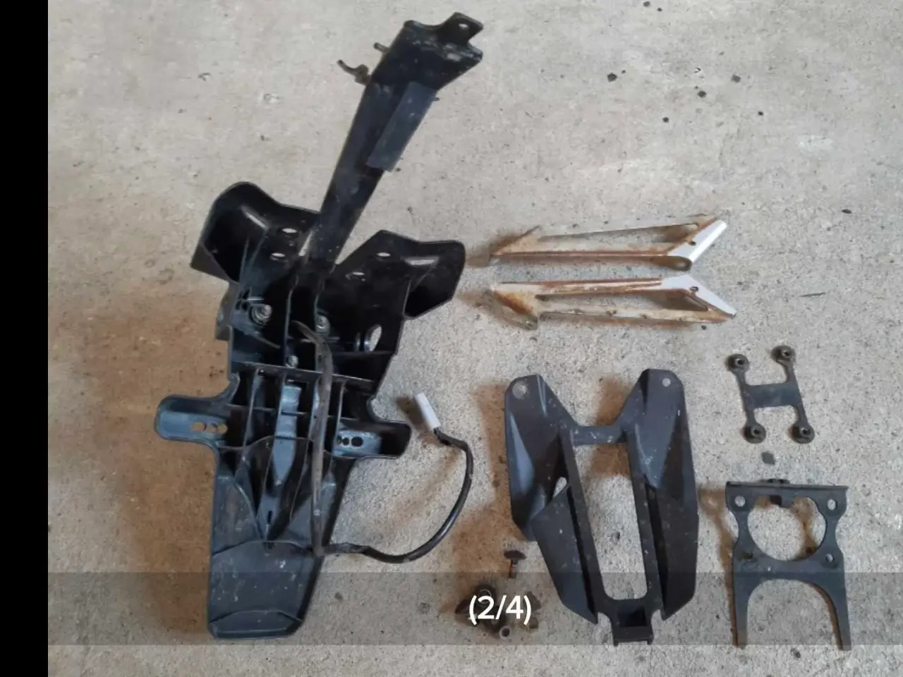 Billede 2 - Nummerpladeholder, Yamaha MT-07