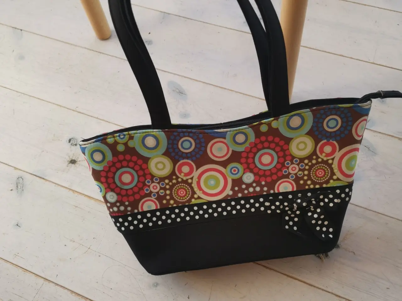 Billede 4 - Flot retro skuldertaske