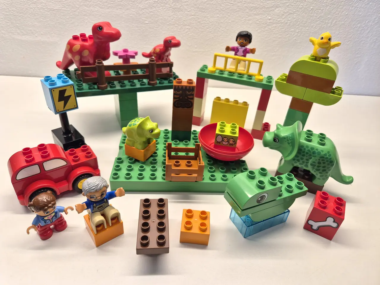 Billede 1 - Duplo Dinosaurus med Dinosaurus Dyr