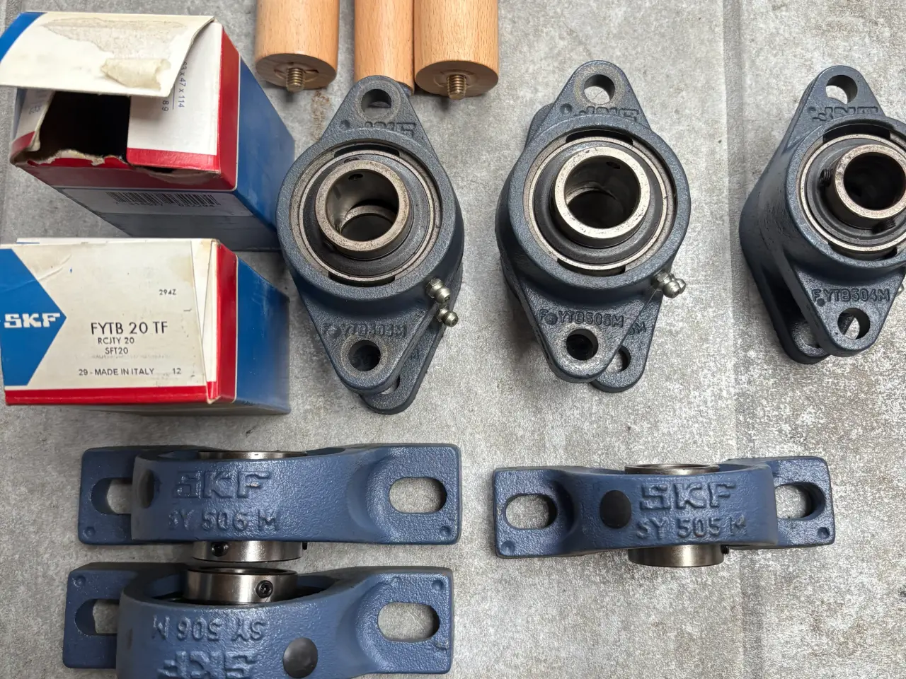 Billede 1 - Diverse skf lejer 