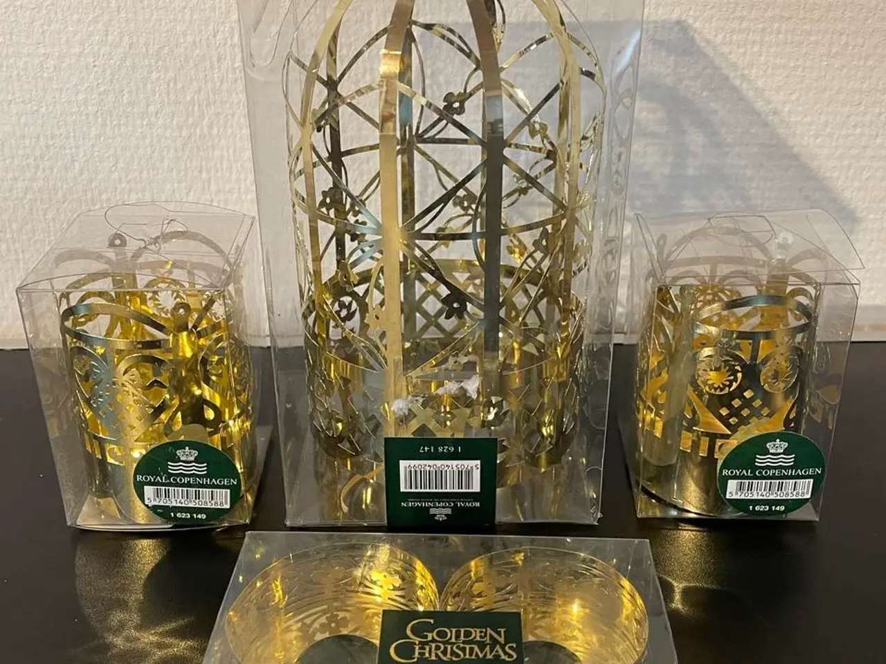 Billede 1 - Store nye Royal Copenhagen fyrfadsstager