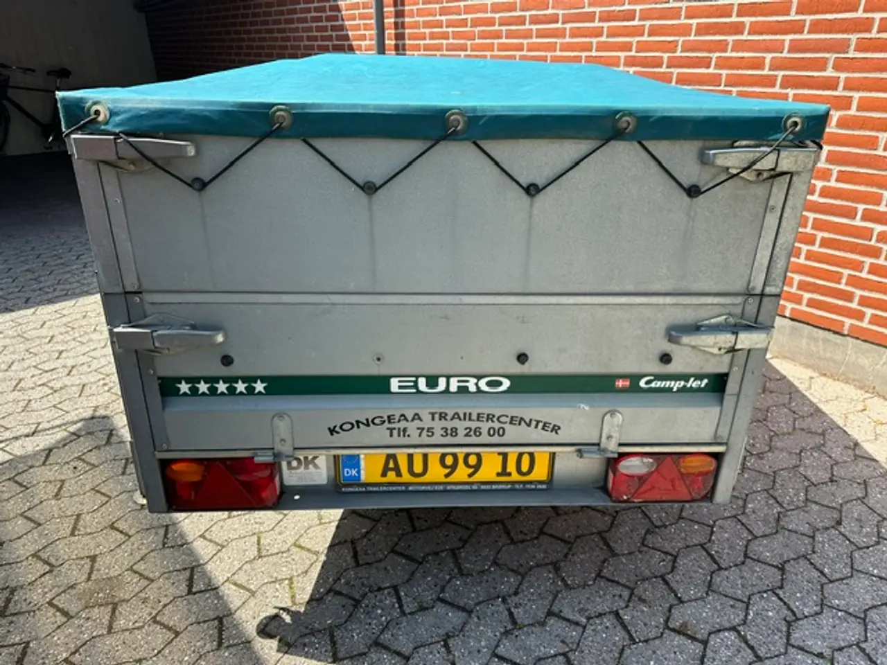Billede 3 - Euro Camp-let 220 trailer (750 kg) m/ høje sider, 