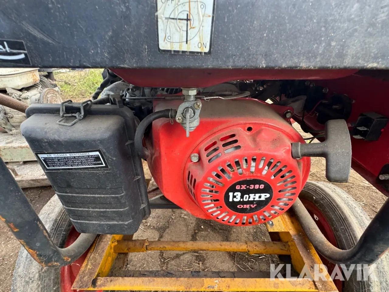 Billede 9 - Generator AVR3 EC5000EX OHV-Benzinmotor