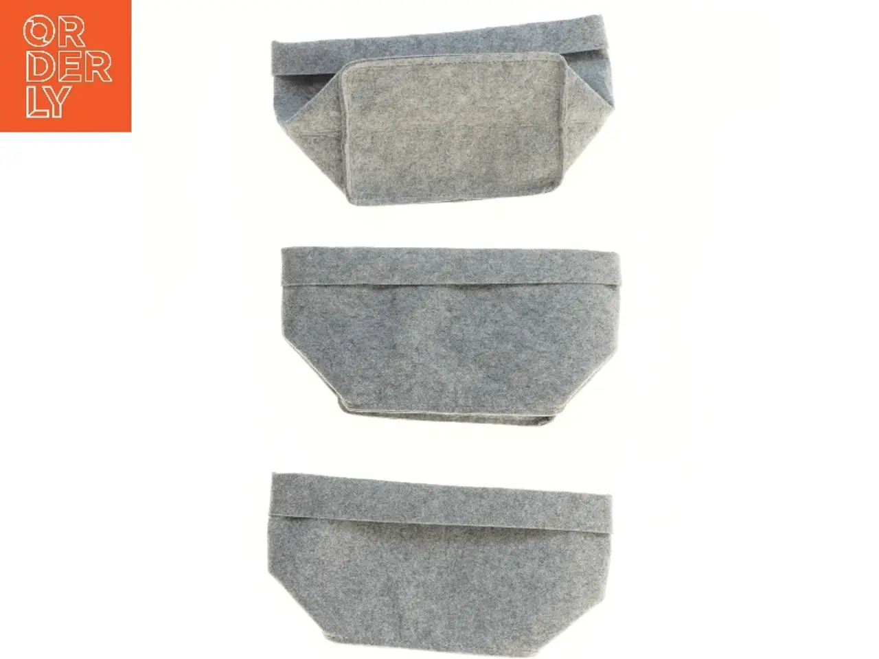 Billede 2 - Til opbevaring i filt (str. 30x13 cm)