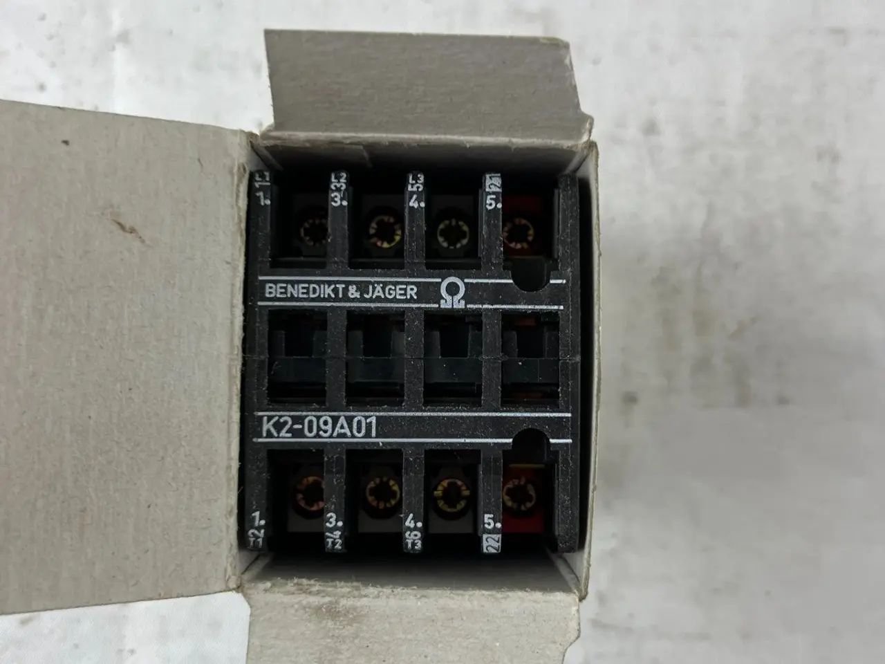 Billede 6 - Benedikt & Jäger K2-09A01 400 kontaktor 4kW 3~400V
