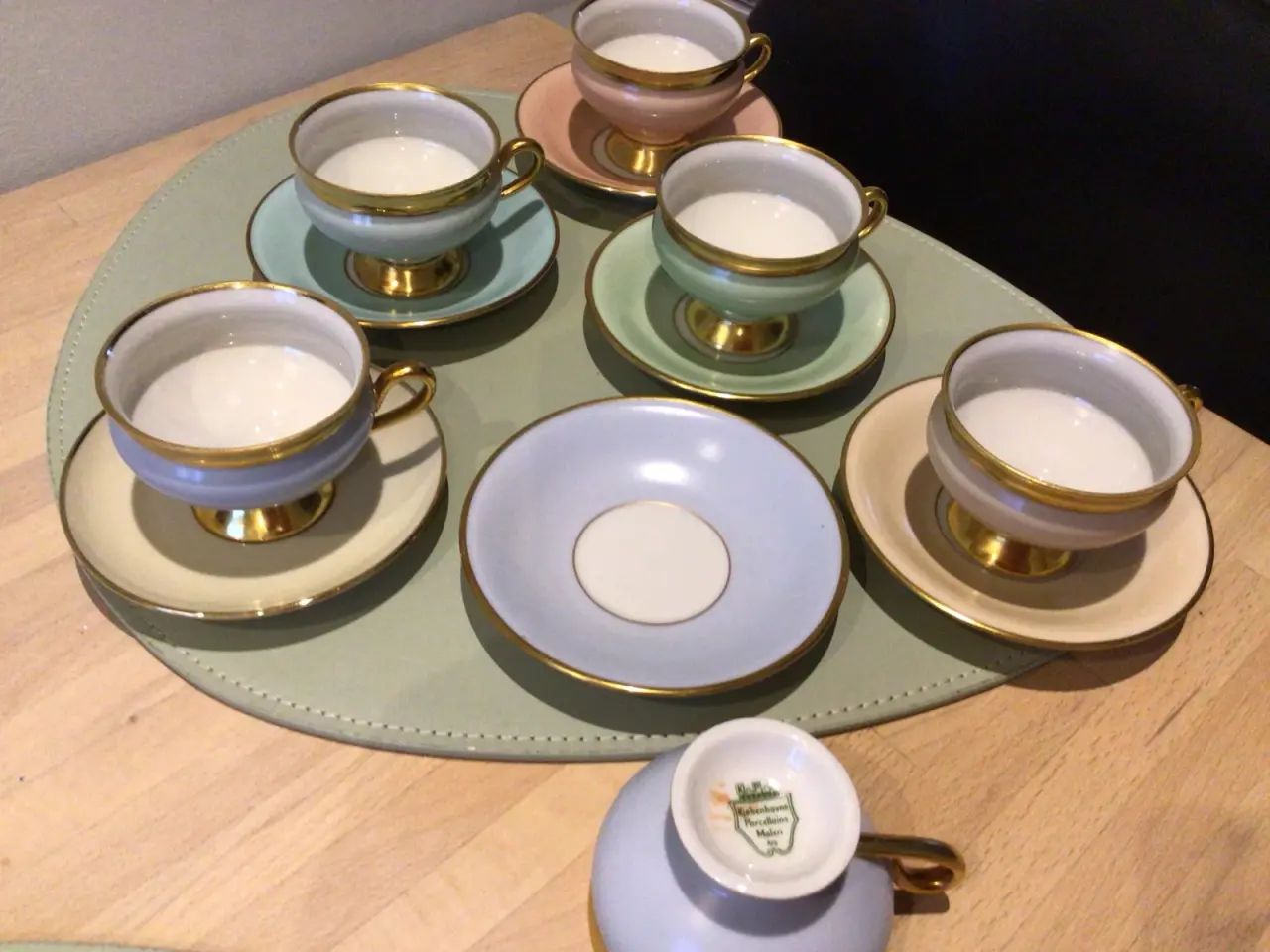 Billede 2 - Moccakopper, Københavns porcellains maleri