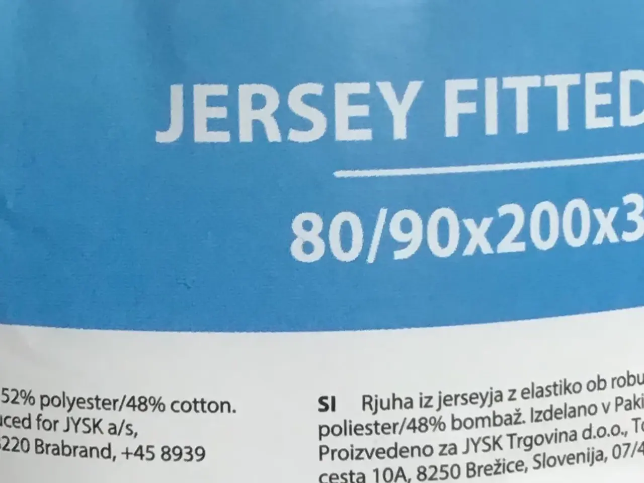 Billede 2 - 4 stk hvide Jersey lagner (pris er for alle 4)