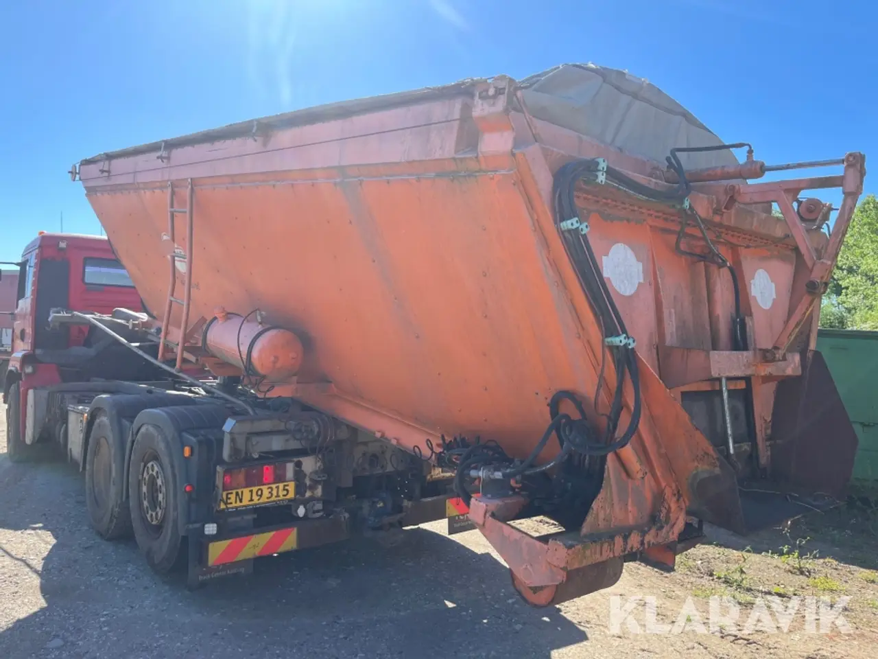 Billede 4 - Containerlad Asfalt Isoleret