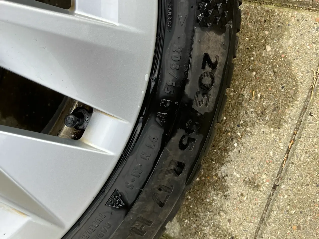 Billede 8 - Orginale Skoda Alufælge 5 x 112 m Vinterdæk 205/55