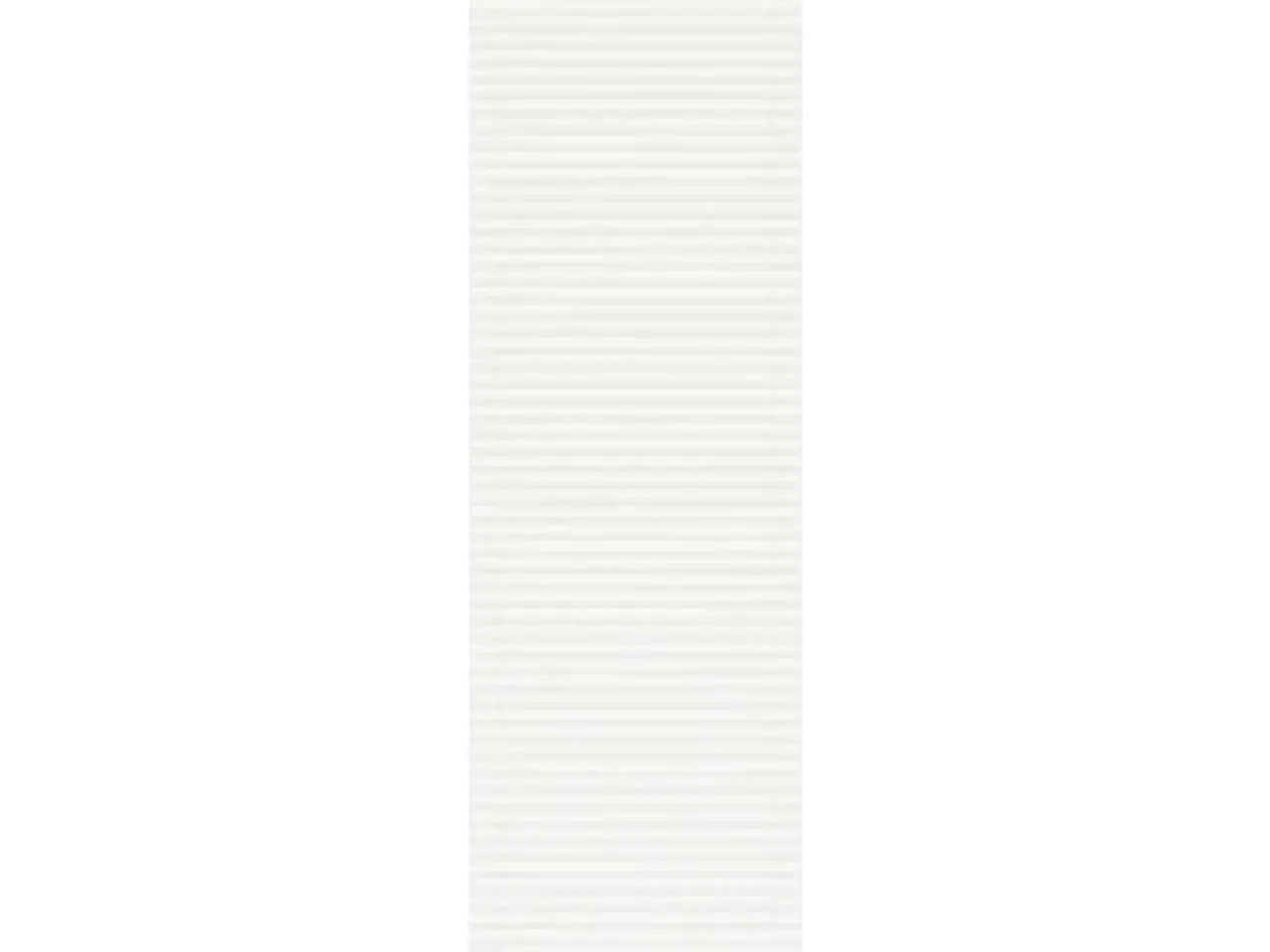 Billede 1 - Plisségardin - hvid 65×200 cm, stofbredde 64,4 cm, polyester