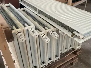 Radiator 10 stk. forskellige mål