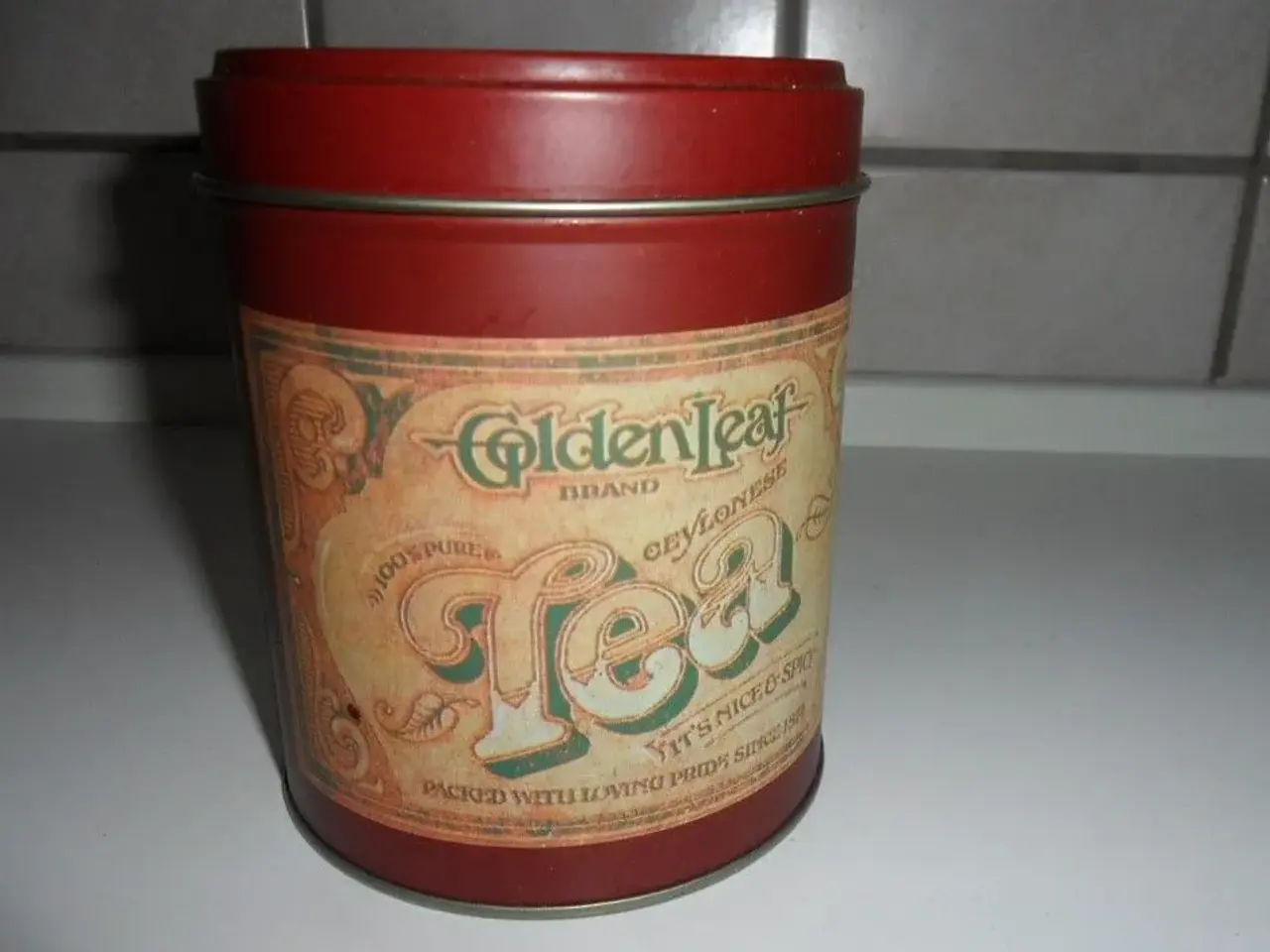 Billede 1 - Retro kaffe / te dåser 5 stk.