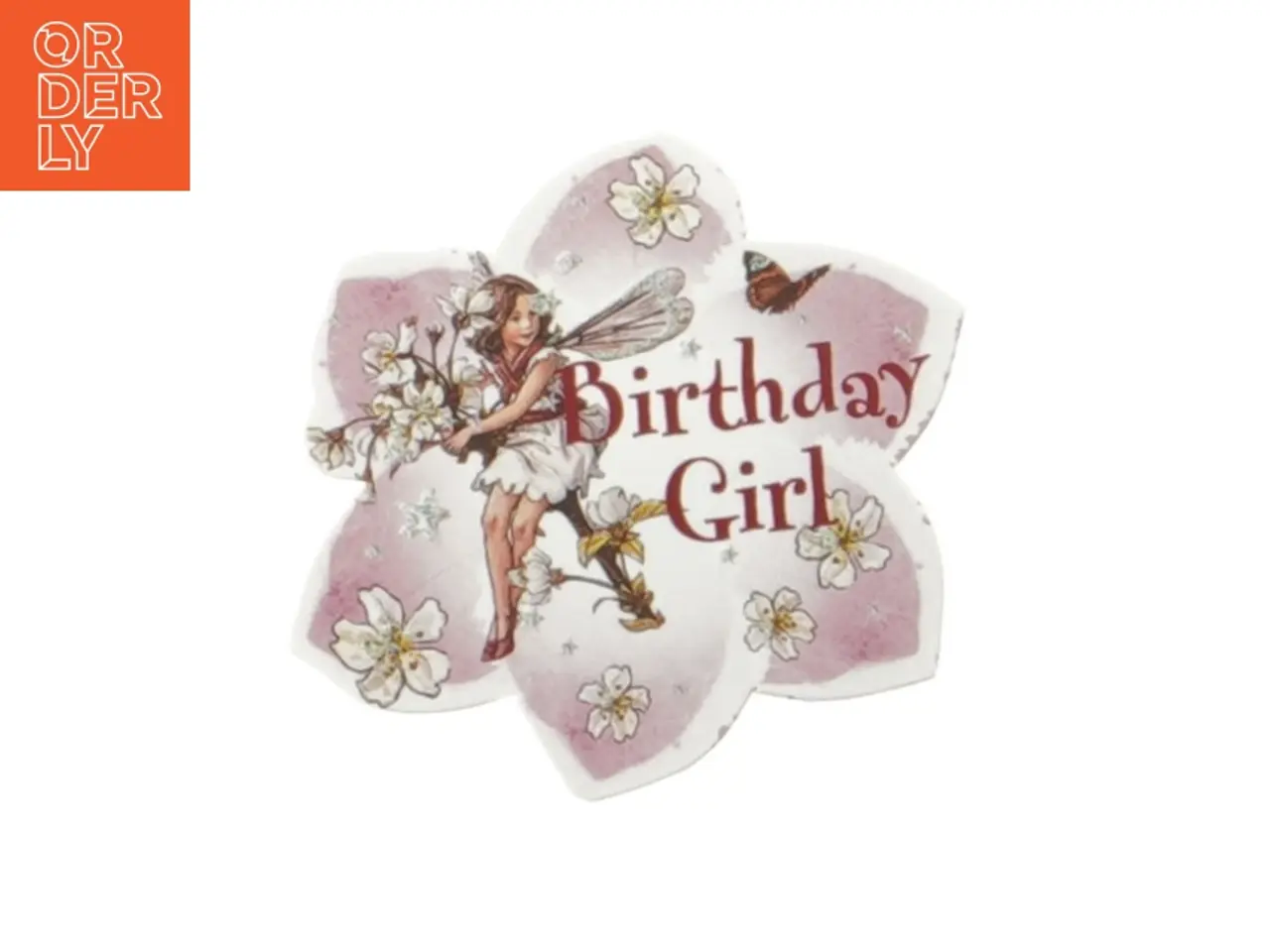 Billede 1 - Birthday Girl dekoration (str. 6 cm)