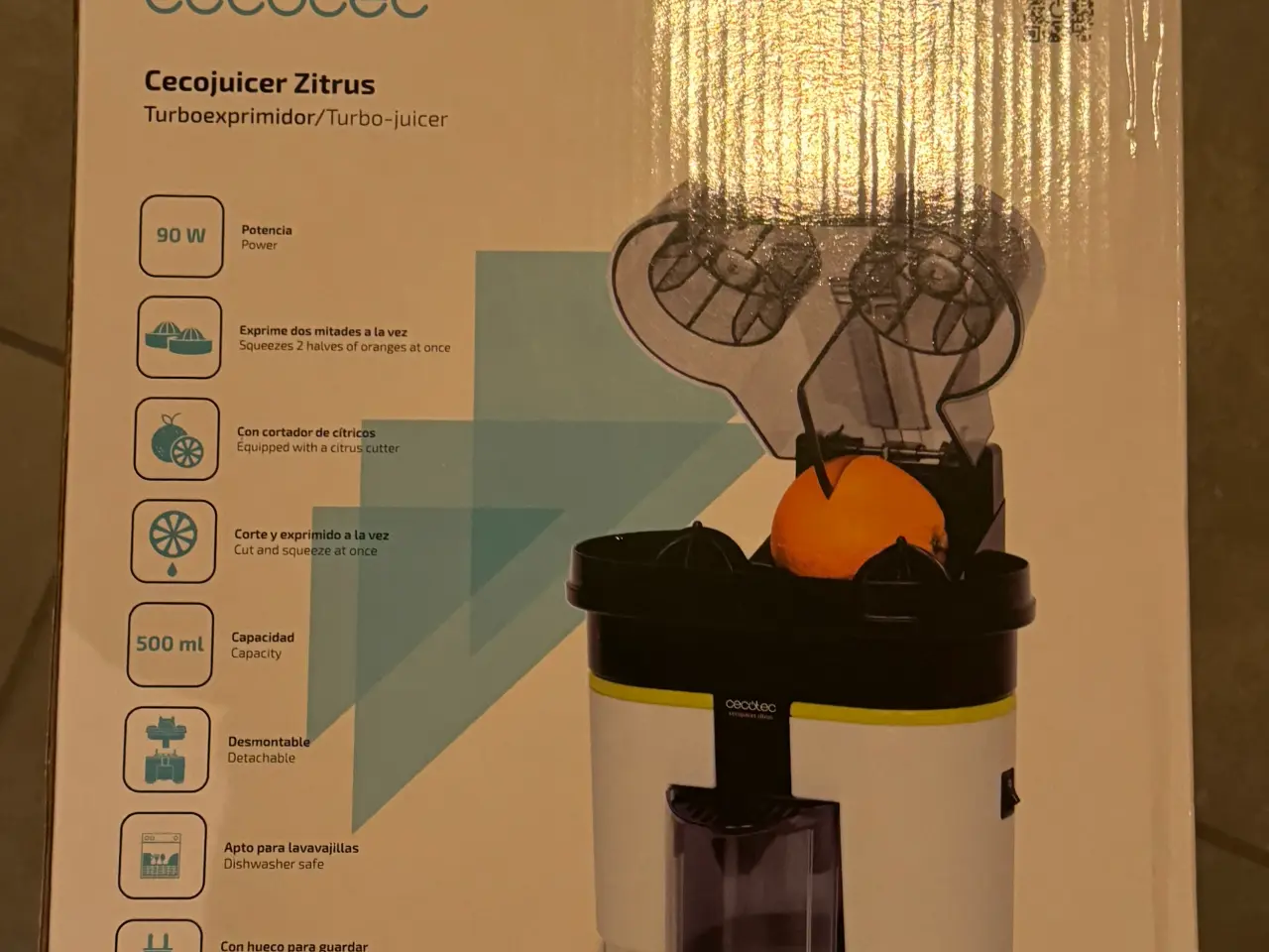 Billede 3 - Helt ny elektrisk saftpresser