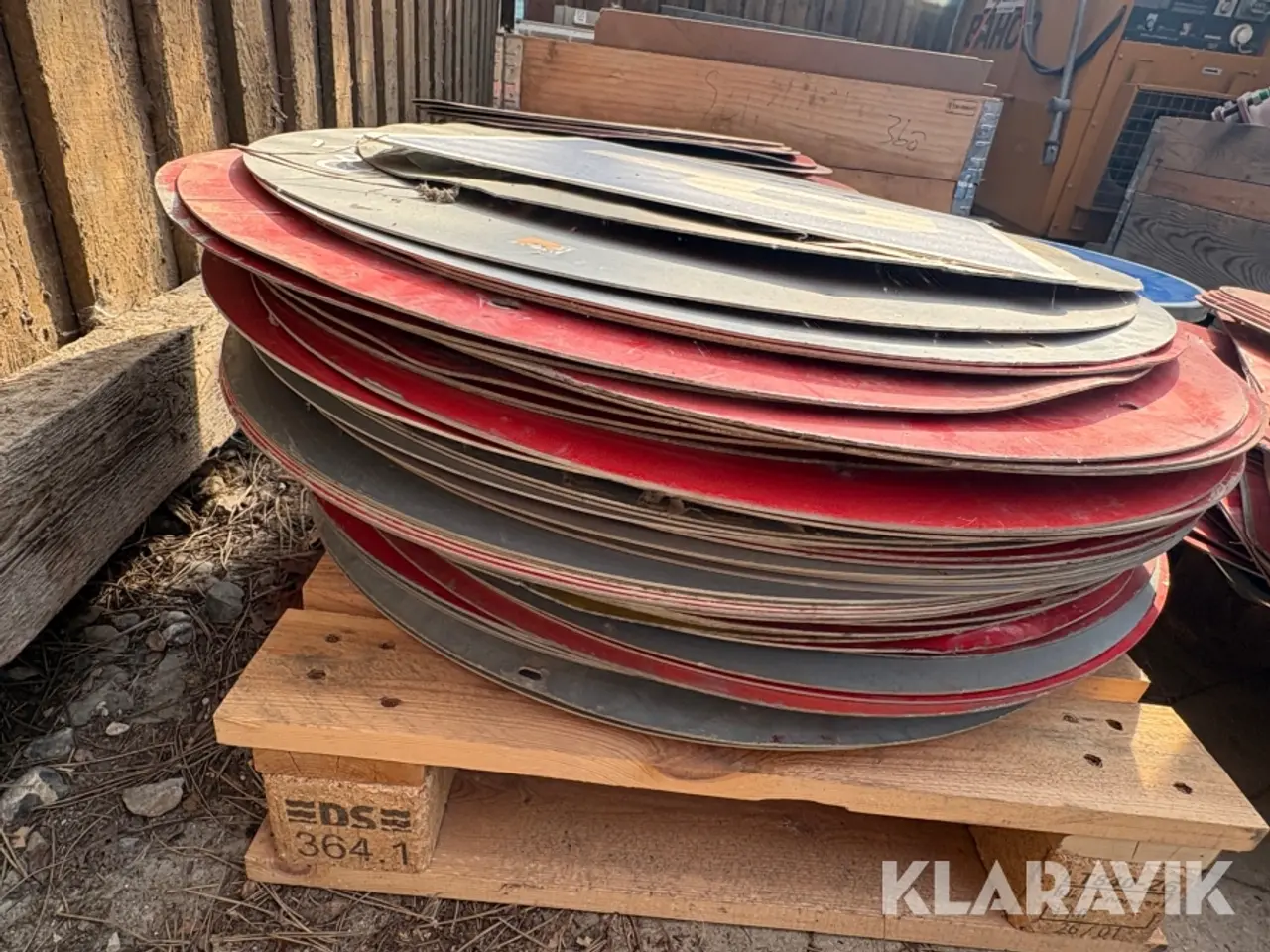 Billede 7 - Assorterede trafikskilte 3,5 paller