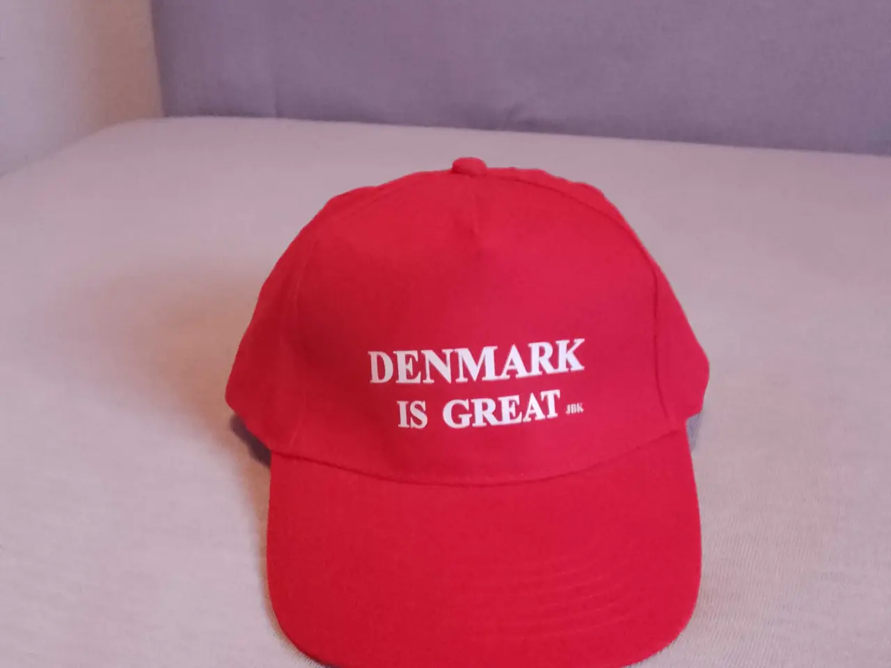 Billede 3 - Røde caps med teksten Denmark is Great