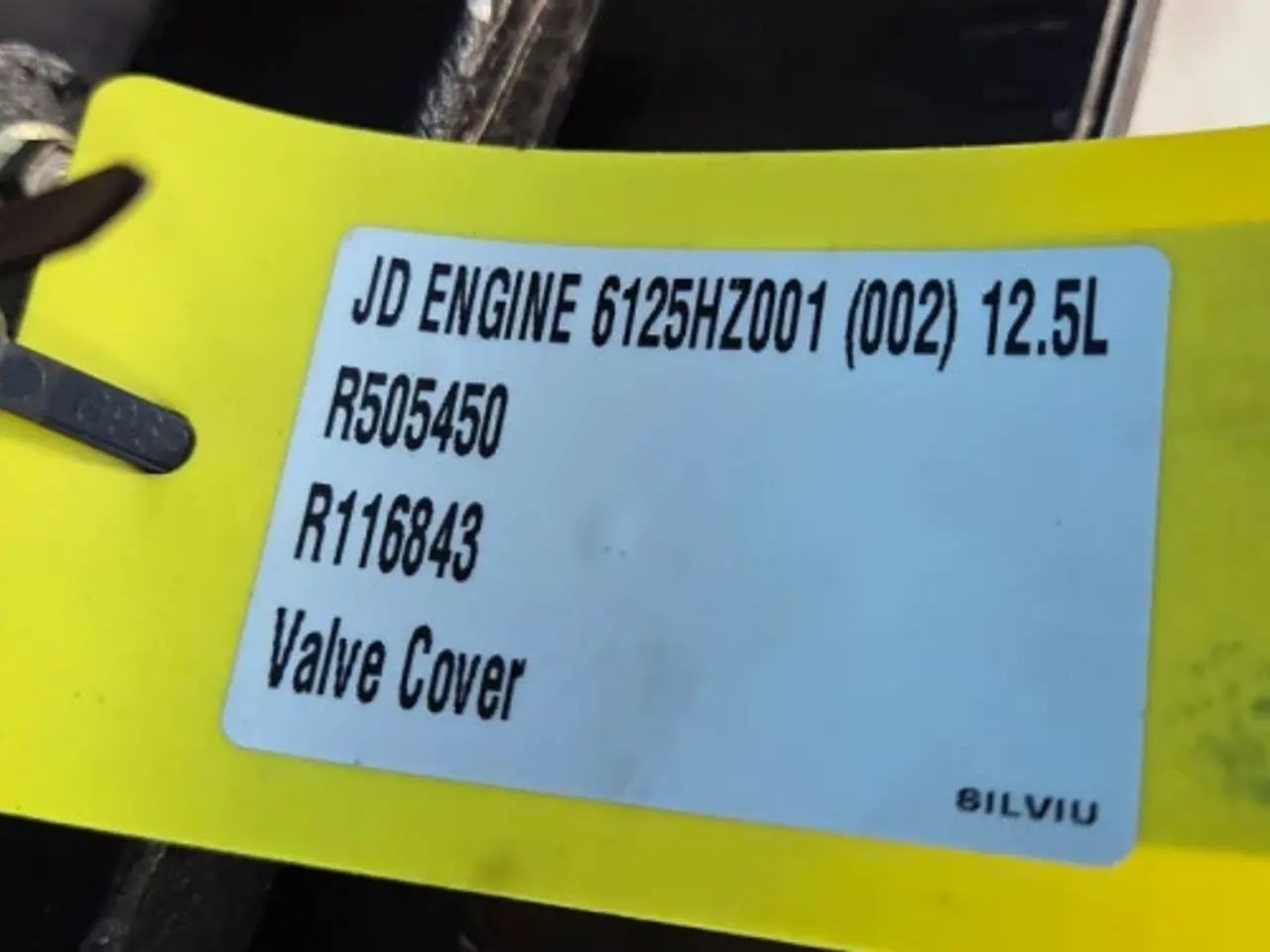 Billede 13 - John Deere 6125HZ001 Dæksel R505450