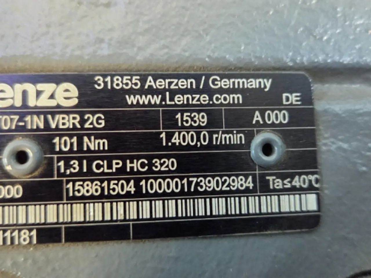 Billede 17 - Lenze Gearkasse GST07-1N