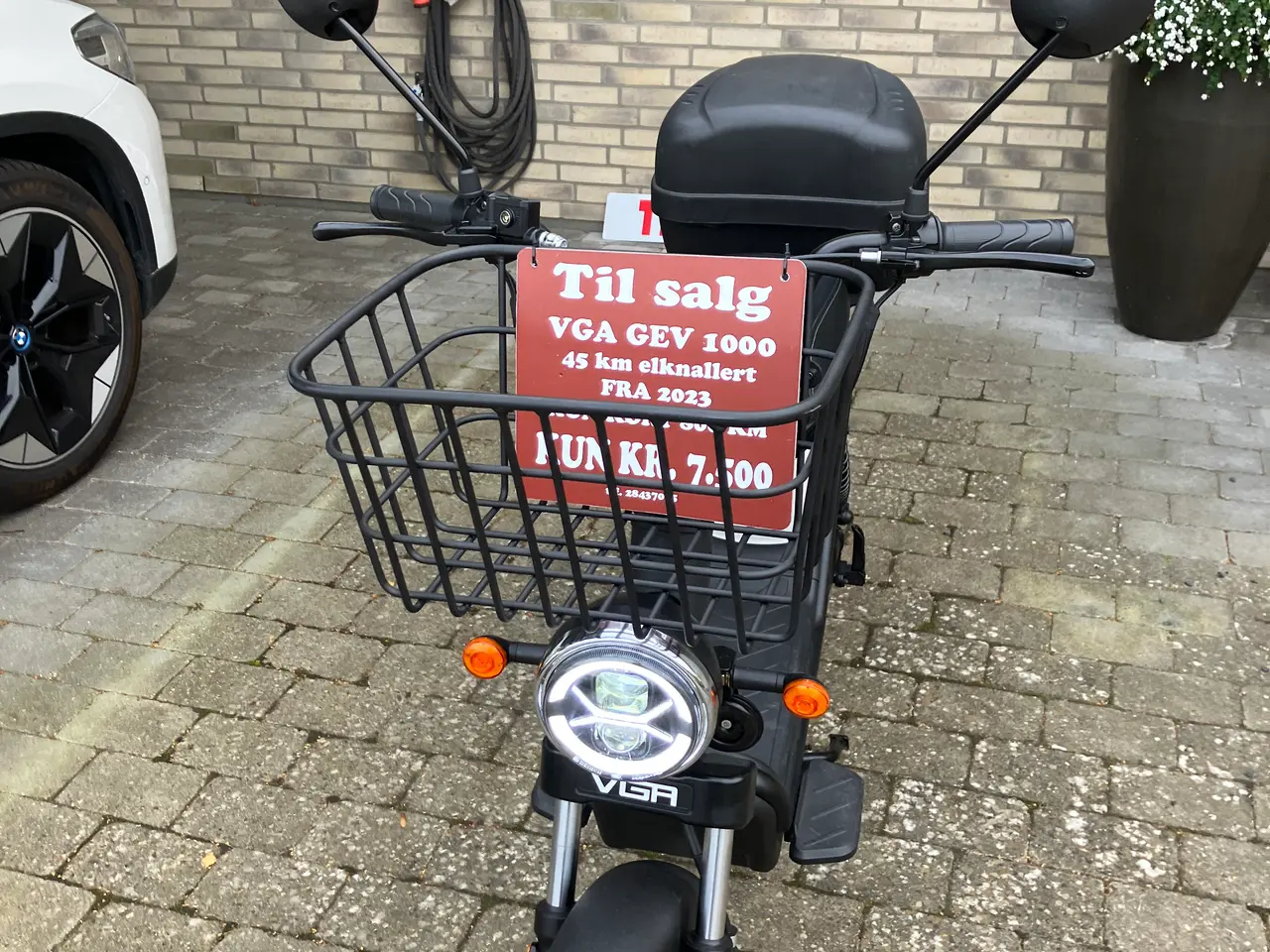 Billede 4 - VGA GEV 1000 45 km/t elscooter