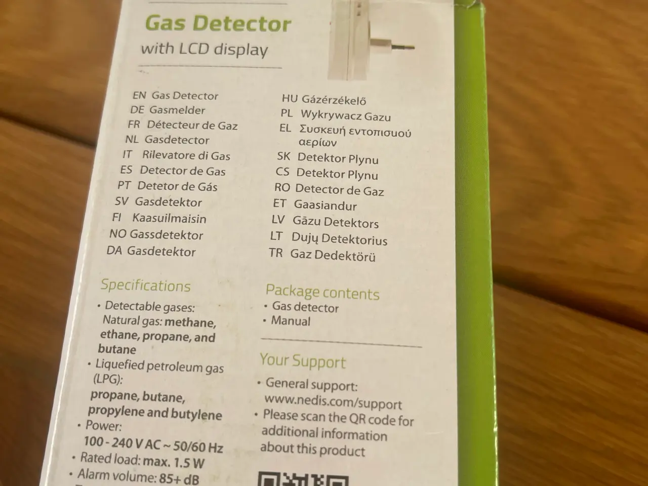 Billede 2 - Gasdetektor - plug in
