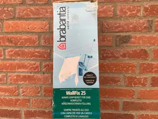 Brabantia Vægophængt Wallfix Tørrestativ nr 375842