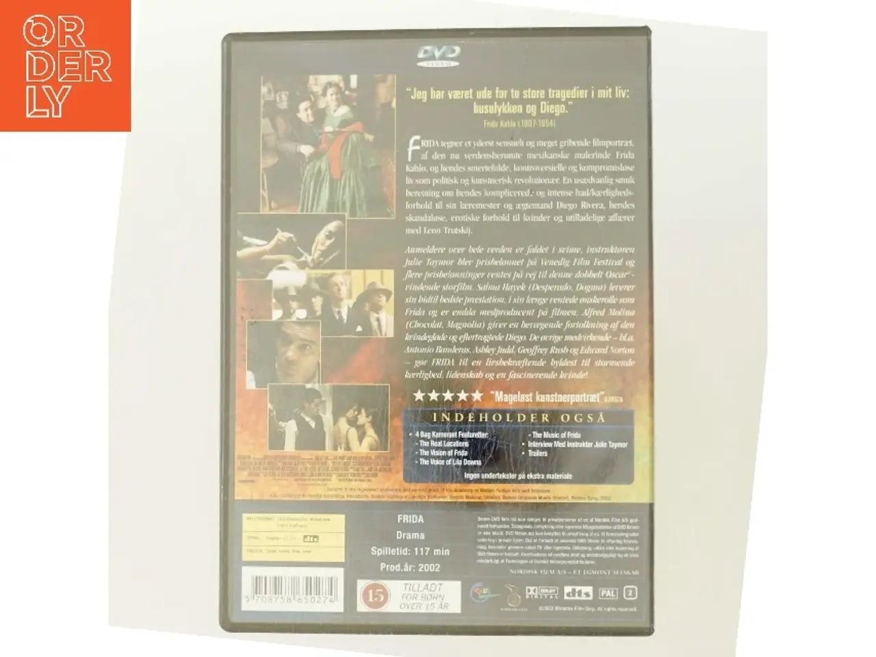 Billede 3 - Frida med Salma Hayek (DVD)