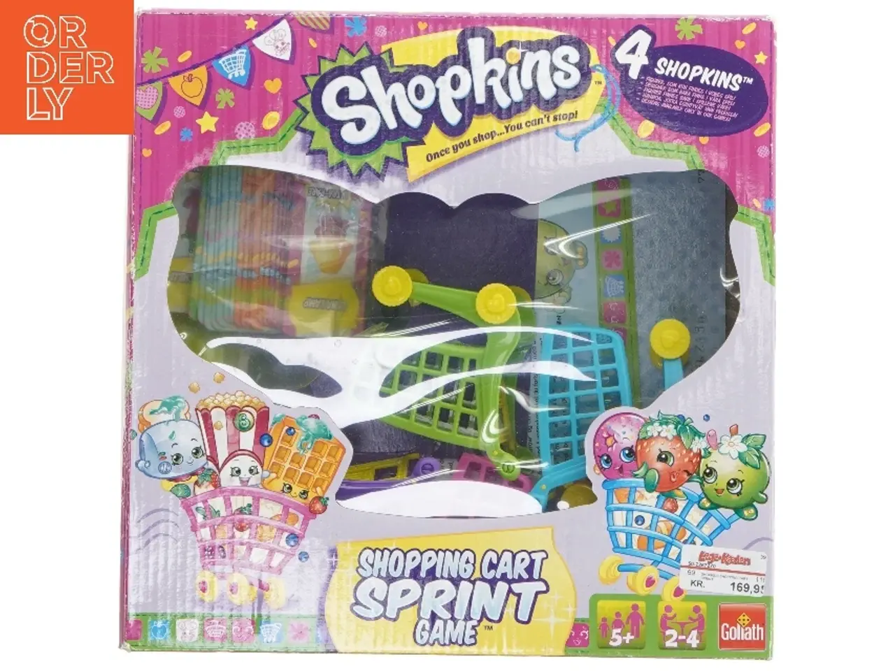 Billede 1 - Shopkins Shopping Cart Sprint game fra Goliath