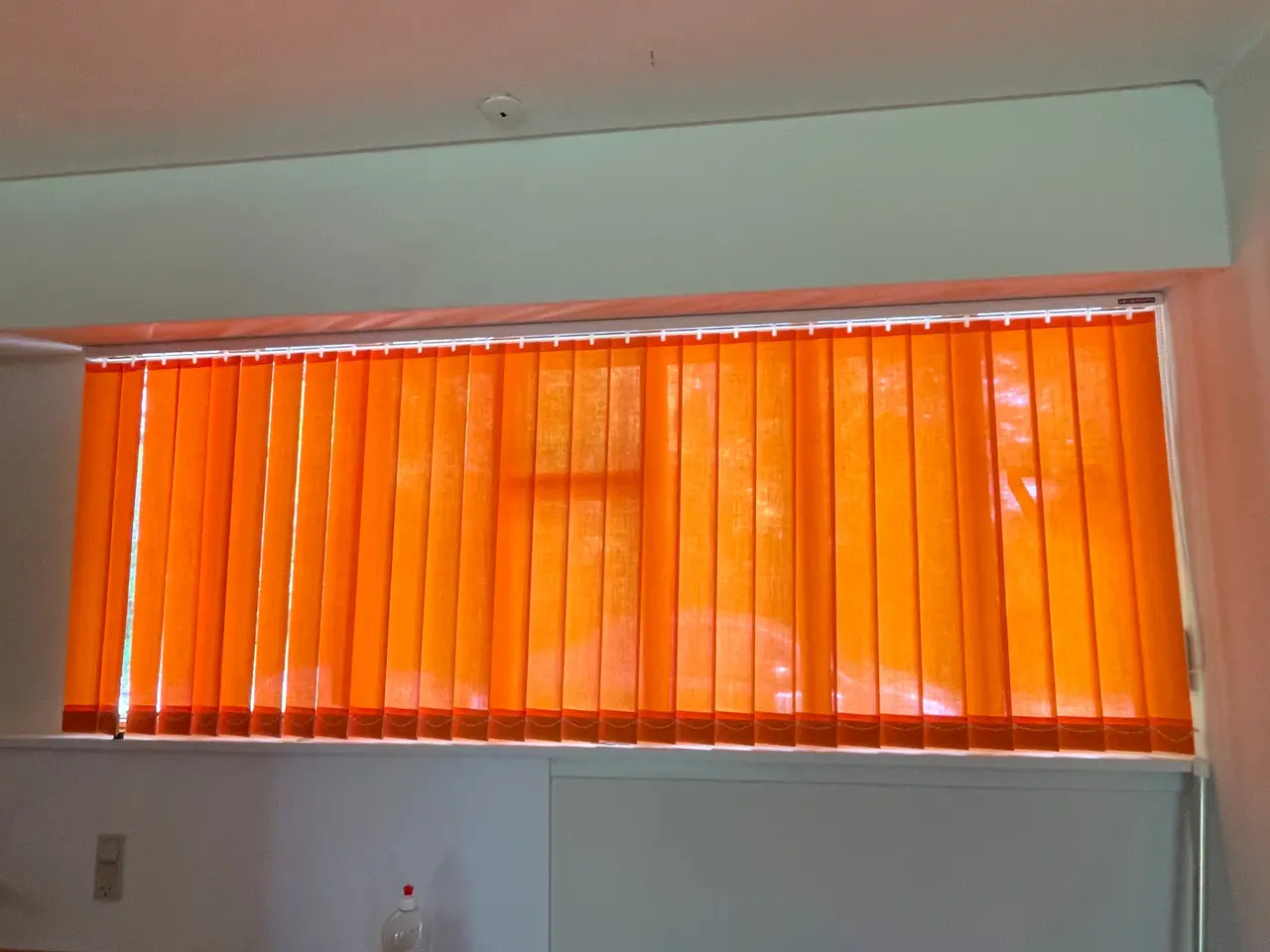 Billede 1 - Orange lamelgardiner