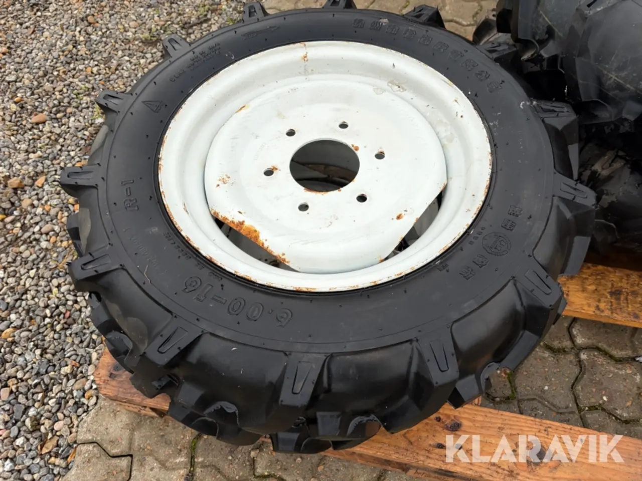 Billede 9 - Kompakttraktor dæk 2 styk 6.00-16 og 2 styk 7,5-16